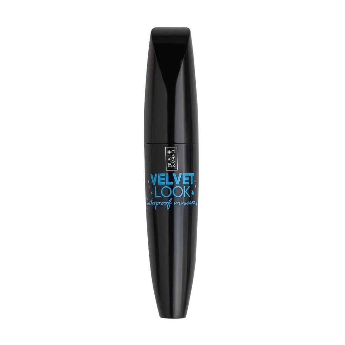 Водостійка туш для вій DUST+CREAM Velvet Look для збільшення об'єму та довжини, Black, 11.3 мл